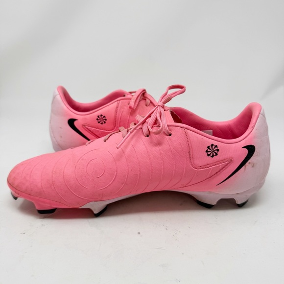 Nike Phantom GX Soccer Cleats Size 9 Pink Black Firm Ground Athletic Shoes - Picture 5 of 10